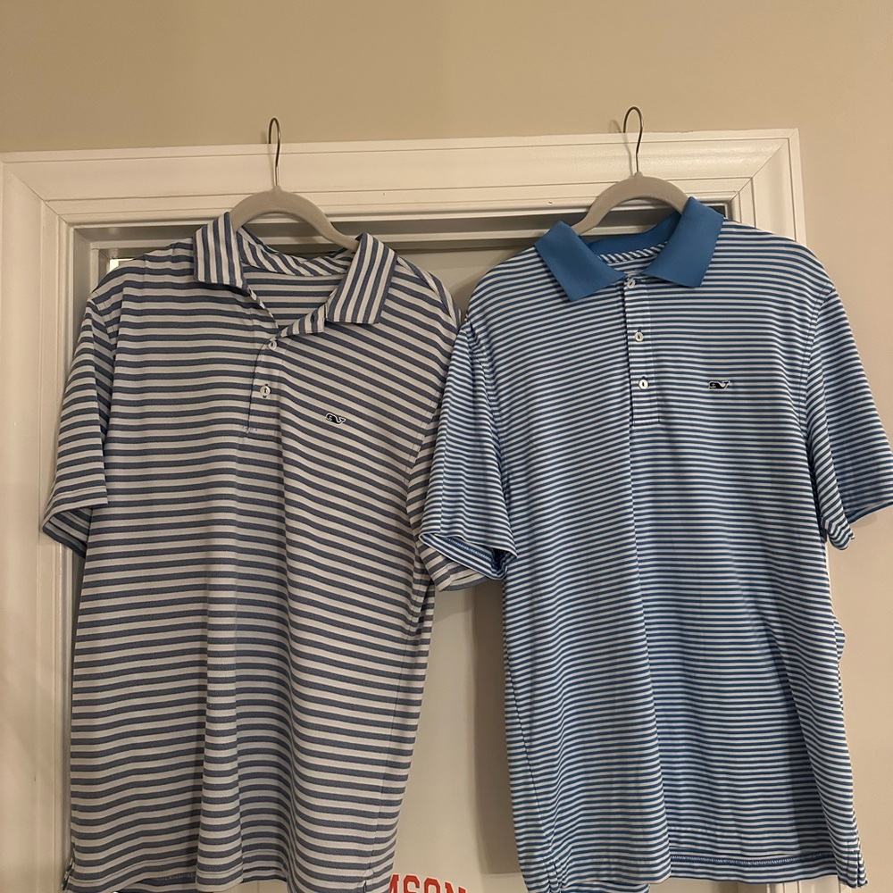 Vineyard Vines Men's Polo Shirts - Lot of 2